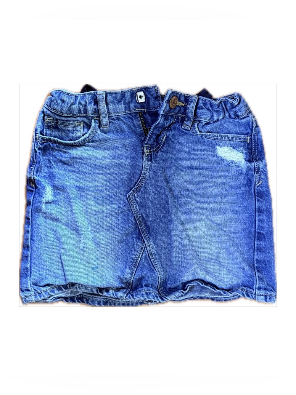 Girls denim skirt